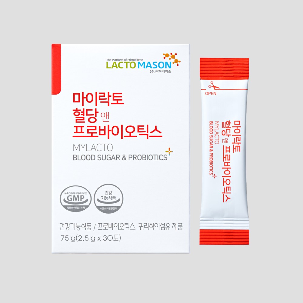 Mylacto - 마이락토 혈당 앤 프로바이오틱스(2.5G X 30포)